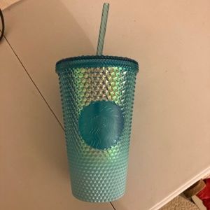 Starbucks blue studded tumbler 16oz